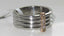 Jewellery Kingdom Ladies 8mn Silver Band Stainless Steel Rose Gold Cz Wedding Thumb Ring - Jewelry Rings - British D'sire