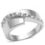 Jewellery Kingdom Ladies Band 9mm Cubic Zirconia Rhodium Sparkling All Sizes Ring (Silver) - Jewelry Rings - British D'sire