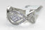 Jewellery Kingdom Ladies Band Cz Stainless Steel Pave Pretty Wedding Eternity Silver Ring - Jewelry Rings - British D'sire