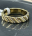 Jewellery Kingdom Ladies Band Full Eternity Steel Cz Wedding Two Tone Ring - Jewelry Rings - British D'sire