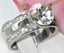 Jewellery Kingdom Ladies Bezel Band Cubic Zirconia Stainless Steel Ring (Silver) - Jewelry Rings - British D'sire