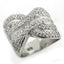 Jewellery Kingdom Ladies Cocktail Sterling Silver Cubic Zirconia Comfort Ring - Jewelry Rings - British D'sire