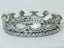 Jewellery Kingdom Ladies Crown Band Full Eternity Tiera Ring (Silver) - Rings - British D'sire