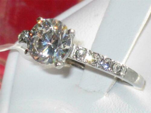 Jewellery Kingdom Ladies Cubic Zirconia Engagement 150 Carat Stainless Steel Ring (Silver) - Jewelry Rings - British D'sire