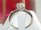 Jewellery Kingdom Ladies Cubic Zirconia Engagement 150 Carat Stainless Steel Ring (Silver) - Jewelry Rings - British D'sire