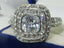 Jewellery Kingdom Ladies Cushion Cut 3 Carat Stainless Steel Cubic Zirconia Dress Pretty All Sizes Ring - Jewelry Rings - British D'sire