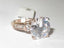 Jewellery Kingdom Ladies Cushion Cut Solitaire Accents 4k Ring (Gold) - Rings - British D'sire
