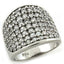 Jewellery Kingdom Ladies Cz 8 Carat Engagement Sterling Silver Super Sparkling Comfort Ring - Jewelry Rings - British D'sire