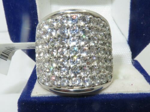 Jewellery Kingdom Ladies Cz 8 Carat Engagement Sterling Silver Super Sparkling Comfort Ring - Jewelry Rings - British D'sire