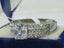 Jewellery Kingdom Ladies Cz Cushion 1.50 Carat Stainless Steel Silver Ring - Jewelry Rings - British D'sire
