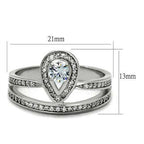 Jewellery Kingdom Ladies Cz Sterling Silver Handmade Solitaire Accents Pave 1.40 Carat Ring - Jewelry Rings - British D'sire