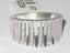 Jewellery Kingdom Ladies Cz Sterling Silver Open Micro Pave Clear Sparkle Band Ring Set - Jewelry Rings - British D'sire