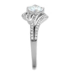 Jewellery Kingdom Ladies Cz Sterling Silver Solitaire Accents 1.50 Carat Engagement Ring - Jewelry Rings - British D'sire