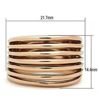 Jewellery Kingdom Ladies Dome Band Chunky 14kt No Stone Open Steel Gold Ring - Jewelry Rings - British D'sire
