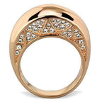 Jewellery Kingdom Ladies Dome Steel Comfort Ring (Rose Gold) - Jewelry Rings - British D'sire