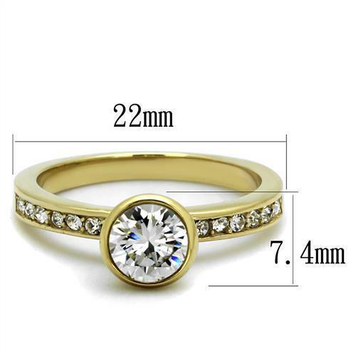 Jewellery Kingdom Ladies Engagement Bezel 1.50K Ring Secondary image