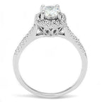 Jewellery Kingdom Ladies Engagement Solitaire Accents 1.75k Ring (Silver) - Engagement Rings - British D'sire