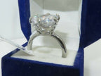 Jewellery Kingdom Ladies Engagement Solitaire Cz 10K Stainless Steel Ring Silver - Rings - British D'sire