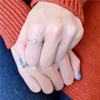 Jewellery Kingdom Ladies Engagement Solitaire Stainless Steel All Sizes No Tarnish Pretty Ring - Jewelry Rings - British D'sire