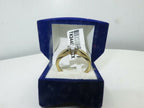 Jewellery Kingdom Ladies Engagement Solitaire Super Sparkling 0.45k Ring (Gold) - Rings - British D'sire
