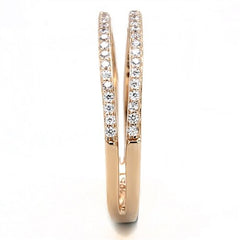 Jewellery Kingdom Ladies Handmade Band Open 4.2mm Cz Sterling Silver Gold Ring - Jewelry Rings - British D'sire