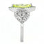 Jewellery Kingdom Ladies Marquise Light Peridot Cz 1.50 Carat Stainless Steel Ring (Green) - Jewelry Rings - British D'sire
