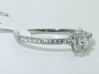 Jewellery Kingdom Ladies Marquise Stainless Steel Cz Cubic Zirconia Accents Clear 1/2 Carat Ring - Jewelry Rings - British D'sire