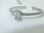 Jewellery Kingdom Ladies Marquise Stainless Steel Cz Cubic Zirconia Accents Clear 1/2 Carat Ring - Jewelry Rings - British D'sire