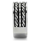 Jewellery Kingdom Ladies No Stone 8mm Stainless Steel 316 Highly Polished Silver Ring Band - Jewelry Rings - British D'sire