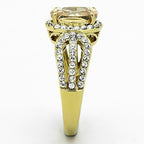Jewellery Kingdom Ladies Oval Champagne Brown 2K Ring (Gold) - Rings - British D'sire