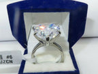 Jewellery Kingdom Ladies Pear Solitaire Cz 1.4 Carat Stainless Steel Ring - Jewelry Rings - British D'sire