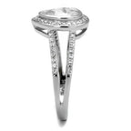 Jewellery Kingdom Ladies Pear Sterling Silver 2 Carat Stamped Cubic Zirconia Handmade Ring - Jewelry Rings - British D'sire