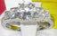Jewellery Kingdom Ladies Princess Cut Round Cubic Zirconia Steel Anniversary Silver Ring - Jewelry Rings - British D'sire