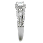 Jewellery Kingdom Ladies Princess Cz Sterling Silver 2 Carat Cubic Zirconia Ring - Jewelry Rings - British D'sire