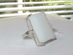 Jewellery Kingdom Ladies Silver Cocktail White Sterling 20 Carat Gemstone Ring (Silver) - Rings - British D'sire
