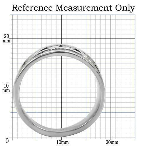 Jewellery Kingdom Ladies Silver Stainless Steel 316L Highly Polished Comfort Ring Band - Jewelry Rings - British D'sire