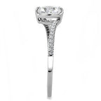 Jewellery Kingdom Ladies Solitaire 2.25 Carat Stainless Steel Cubic Zirconia Ring - Jewelry Rings - British D'sire