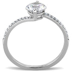 Jewellery Kingdom Ladies Solitaire 2.25 Carat Stainless Steel Cubic Zirconia Ring - Jewelry Rings - British D'sire