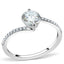 Jewellery Kingdom Ladies Solitaire 2.25 Carat Stainless Steel Cubic Zirconia Ring - Jewelry Rings - British D'sire