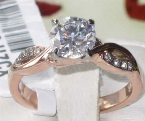 Jewellery Kingdom Ladies Solitaire Accents 1CT Engagement Ring (Rose Gold) - Engagement Rings - British D'sire Main image
