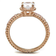 Jewellery Kingdom Ladies Solitaire Accents Sterling Silver Cz 1.67K Ring (Gold) - Rings - British D'sire