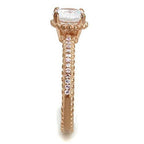 Jewellery Kingdom Ladies Solitaire Accents Sterling Silver Cz 1.67K Ring (Gold) - Rings - British D'sire