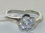 Jewellery Kingdom Ladies Solitaire Cubic Zirconia 125 Carat Stainless Steel Engagement Ring (Silver) - Engagement Rings - British D'sire