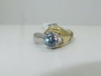 Jewellery Kingdom Ladies Solitaire Cubic Zirconia 2K Ring (Gold) - Rings - British D'sire