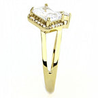 Jewellery Kingdom Ladies Sparkling Emerald Round 2.40K Ring (Gold) - Rings - British D'sire