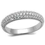 Jewellery Kingdom Ladies Sterling Eternity Wedding Thumb Band 3.6mm Handmade Ring (Silver) - Rings - British D'sire