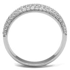 Jewellery Kingdom Ladies Sterling Eternity Wedding Thumb Band 3.6mm Handmade Ring (Silver) - Rings - British D'sire