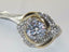 Jewellery Kingdom Ladies Two Tone 330 Carat Steel Swirl Dress Classy Realistic Ring (Gold) - Jewelry Rings - British D'sire