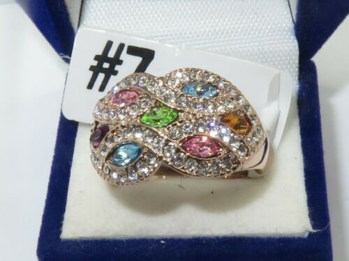 Jewellery Kingdom Marquise CZ Stainless Steel Rose Gold Ring Secondary image