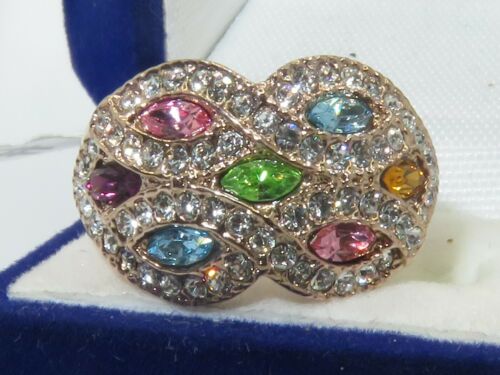 Jewellery Kingdom Marquise CZ Stainless Steel Rose Gold Ring - Jewelry Rings - British D'sire Main image